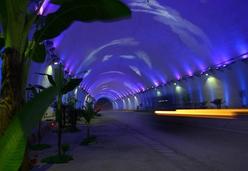 隧道凸起型音乐公路