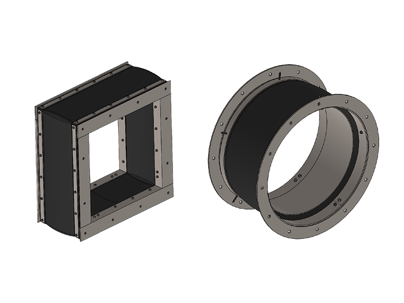 降噪设备-柔性声学管道连接器